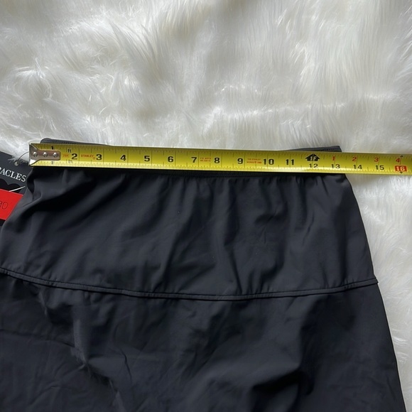 🆕 Miracle Suit Fit & Flair Swim Skirt with Zip Pocket Size 8 Black - Picture 7 of 11